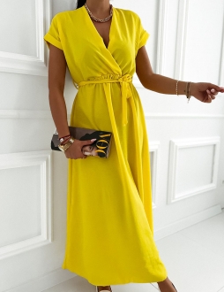 Žlté šaty Ovia