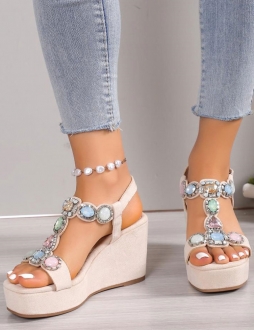 Béžové sandále Giulia