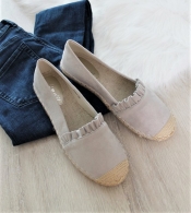 Sivé espadrily Karen