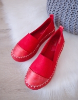 Červené espadrily Vita