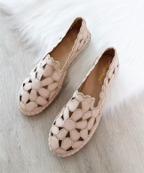 Béžové espadrily Clementine