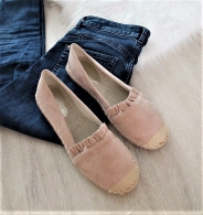 Pudrové espadrily Karen