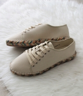 Béžové espadrily Lesia