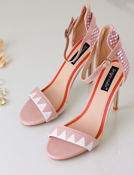 Ružové sandále Lara