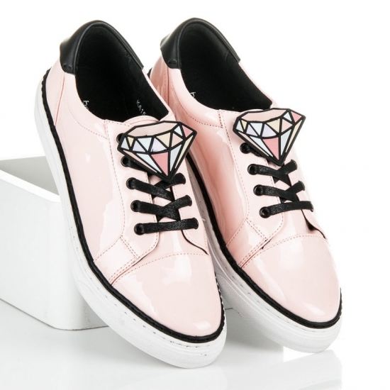 Ružové topánky Diamant