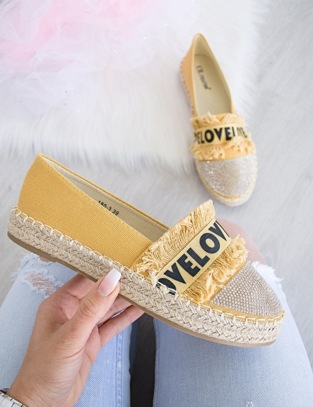 Žlté espadrily Joachima