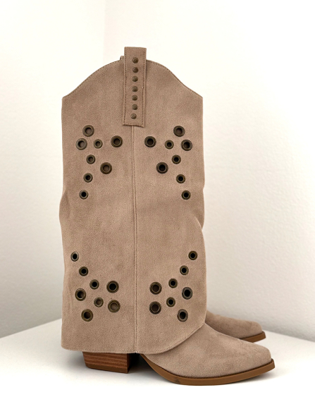 Khaki čižmy Ainsley