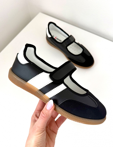 Čierne poltopánky Alaina