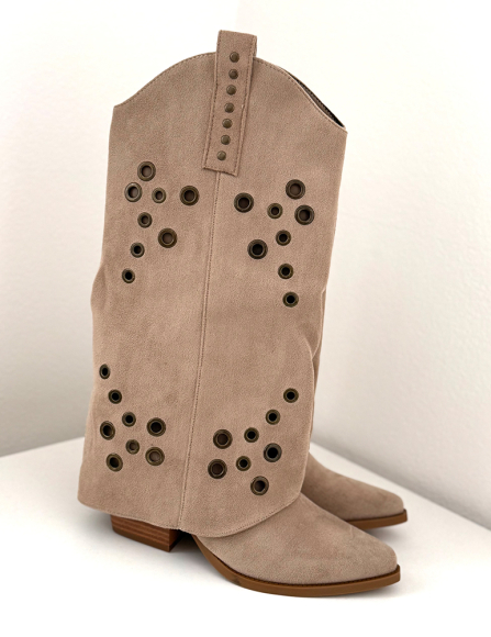 Khaki čižmy Ainsley