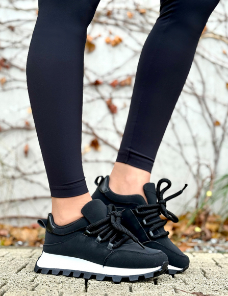 Čierne tenisky Abella