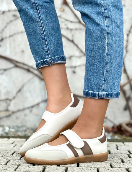 Béžové poltopánky Alaina