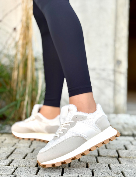 Béžové tenisky Marissa