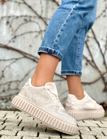 Béžové tenisky Lainey