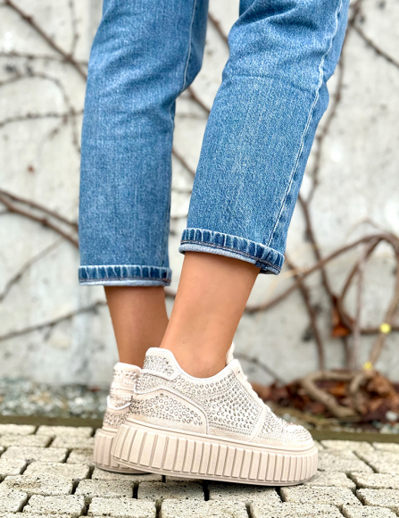 Béžové tenisky Lainey