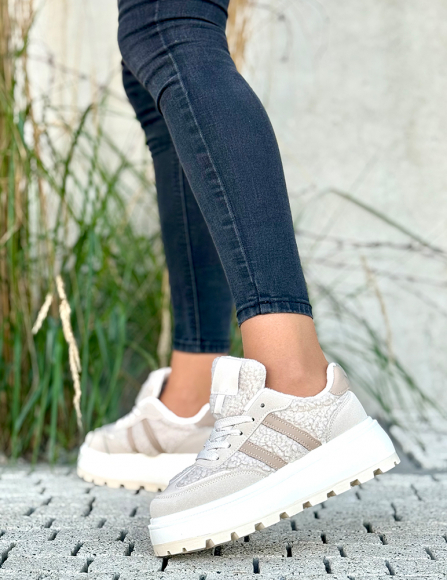 Béžové tenisky Abril