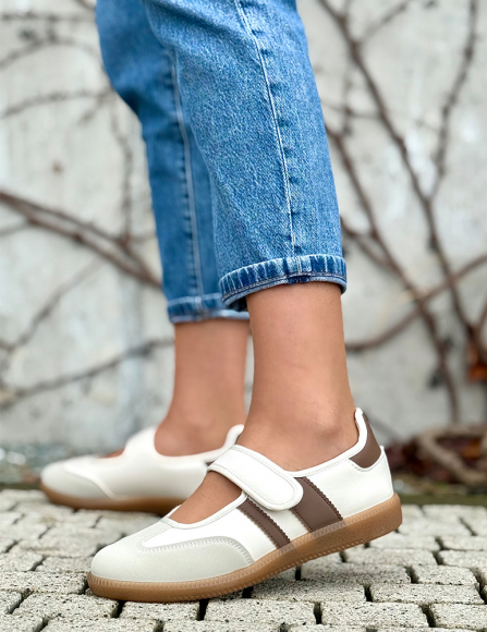 Béžové poltopánky Alaina