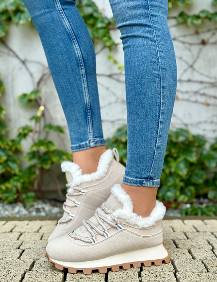 Béžové tenisky Cameron