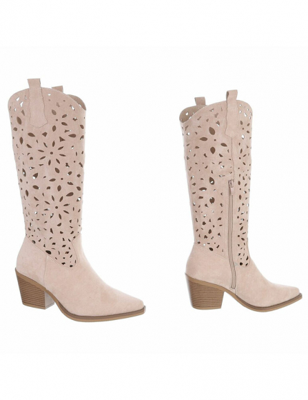 Béžové čižmy Dahlia