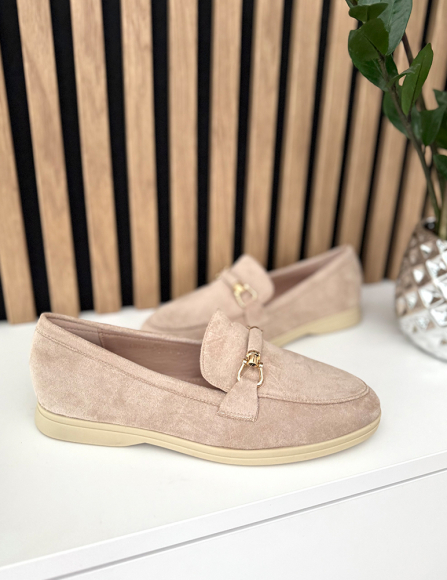 Béžové mokasíny Dallas