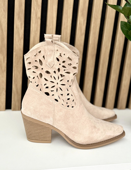 Béžové čižmy Eileen