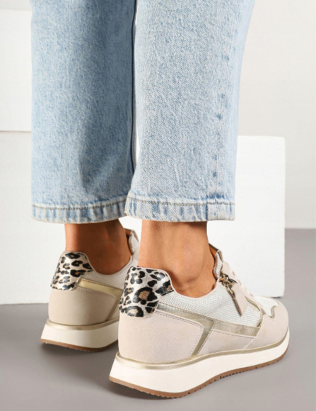 Béžové tenisky Genevie