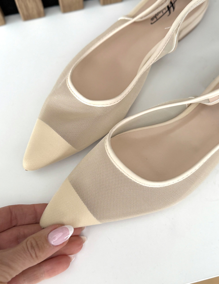 Béžové sandále Isolde