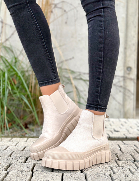 Béžové topánky Jesika