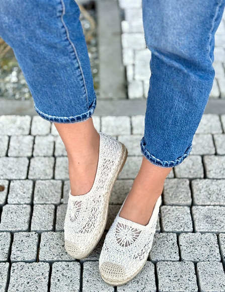 Béžové espadrily Josephine