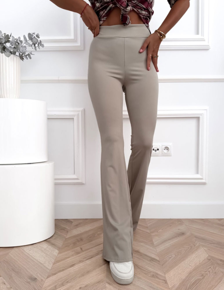 Béžové legíny Nerissa - extra dlhé