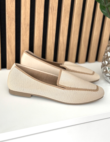 Béžové mokasíny Maleah