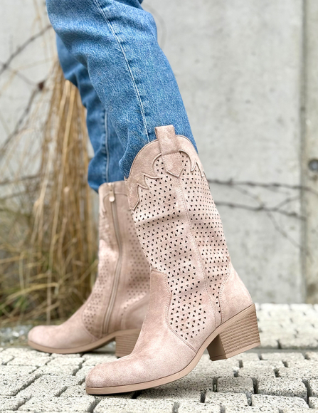 Khaki čižmy Teagan