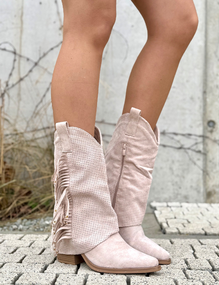 Béžové čižmy Wren