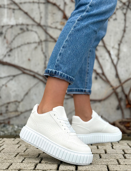 Biele tenisky Lainey
