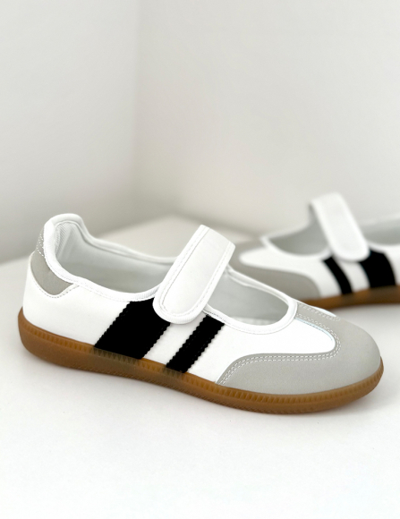 Biele poltopánky Alaina