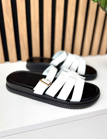 Biele šlapky Cressida