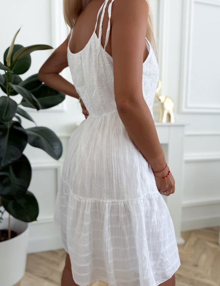Biele šaty Ellis