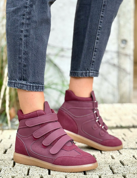 Bordové tenisky Calliope