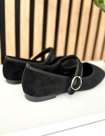 Čierne balerínky Dua