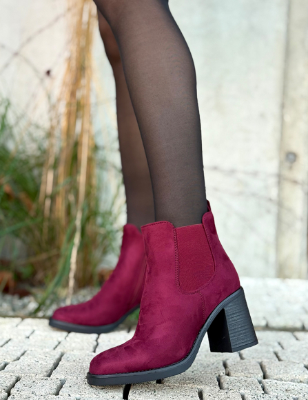 Bordové čižmy Selene