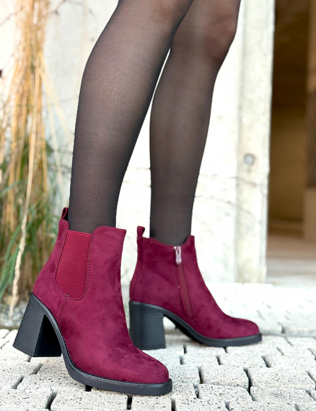 Bordové čižmy Selene