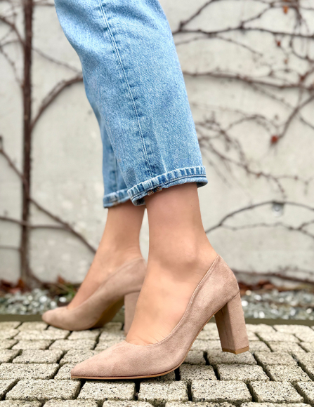 Khaki lodičky Briana