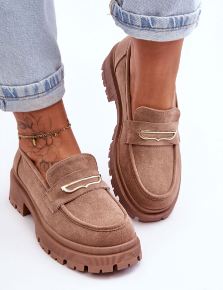 Khaki mokasíny Charlie