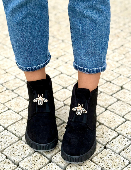 Čierne topánky Alesia