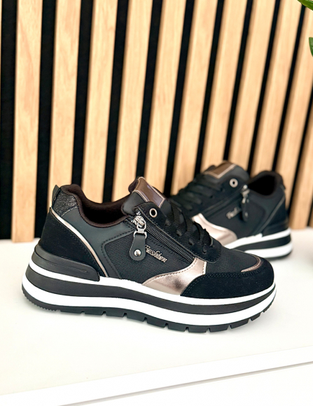 Čierne tenisky Hadlee