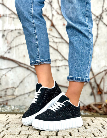 Čierne tenisky Lainey