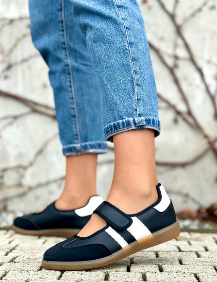 Čierne poltopánky Alaina