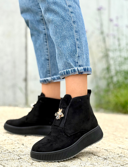 Čierne topánky Alesia