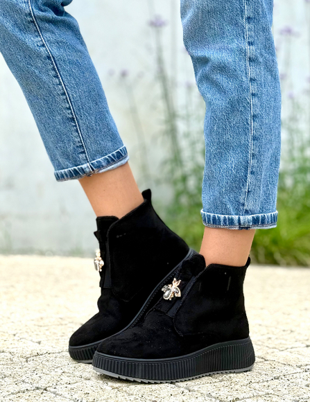 Čierne topánky Alesia