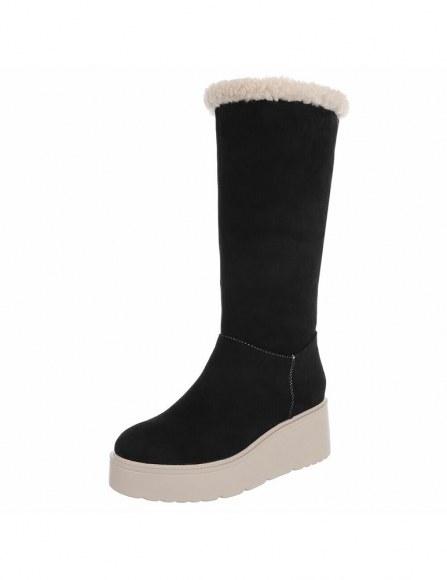 Čierne čižmy Ania