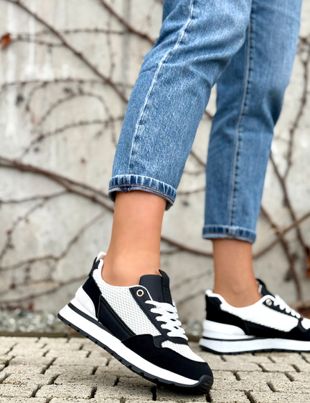 Čierne tenisky Clementine